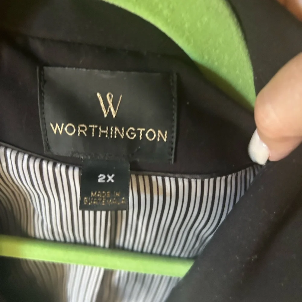 Worthington Black Blazer - Picture 3 of 5